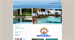 Desktop Screenshot of coastalpoolcareservice.com